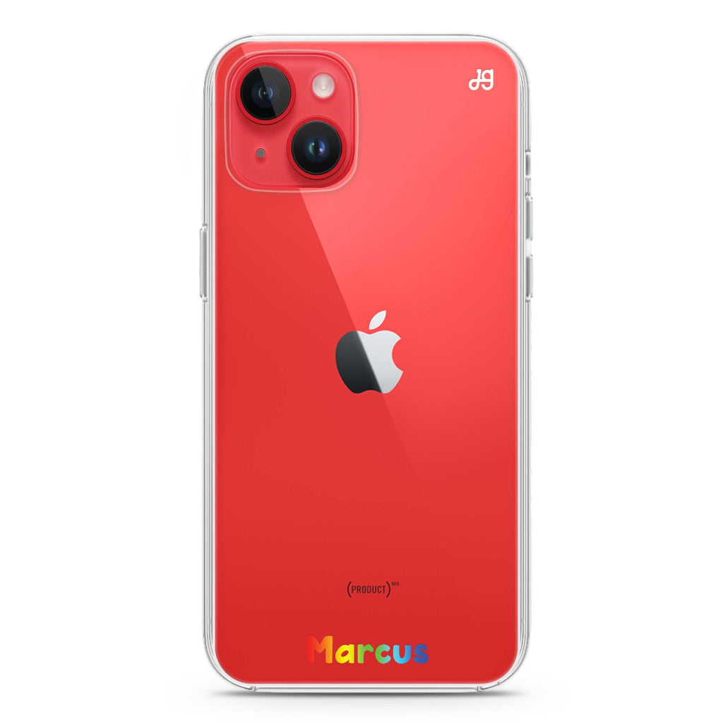 Custom iPhone 14 plus 水晶透明保護殼