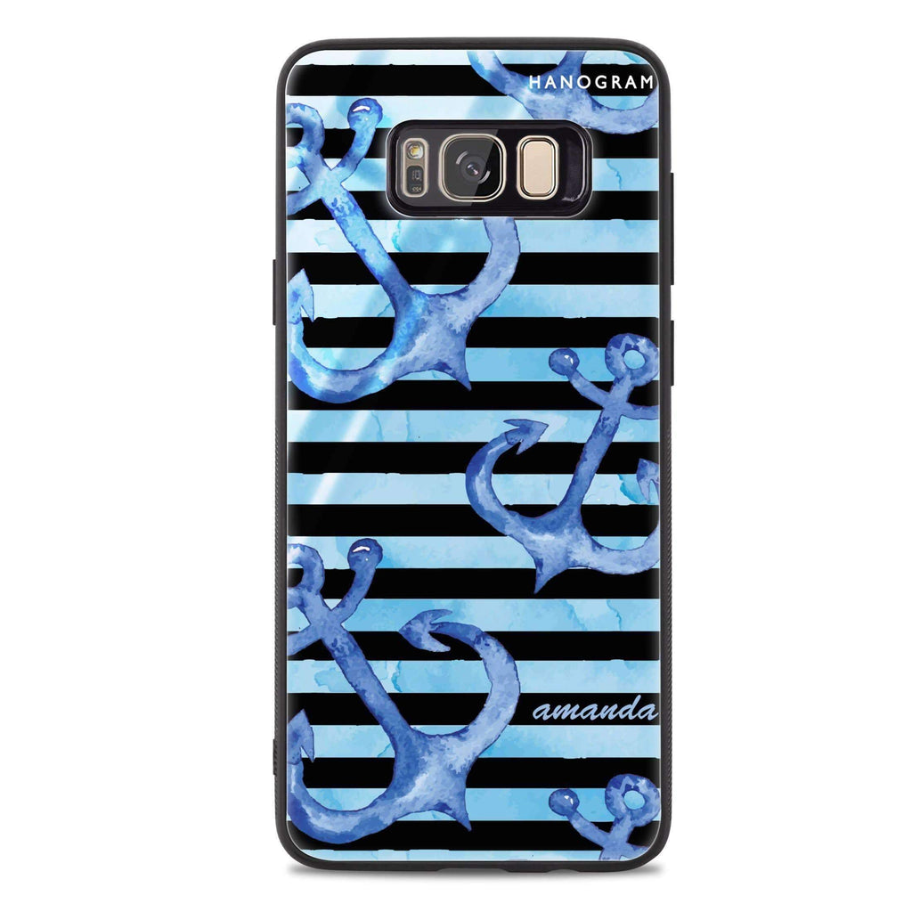 Blue Anchor Samsung S8 Plus 超薄強化玻璃殻
