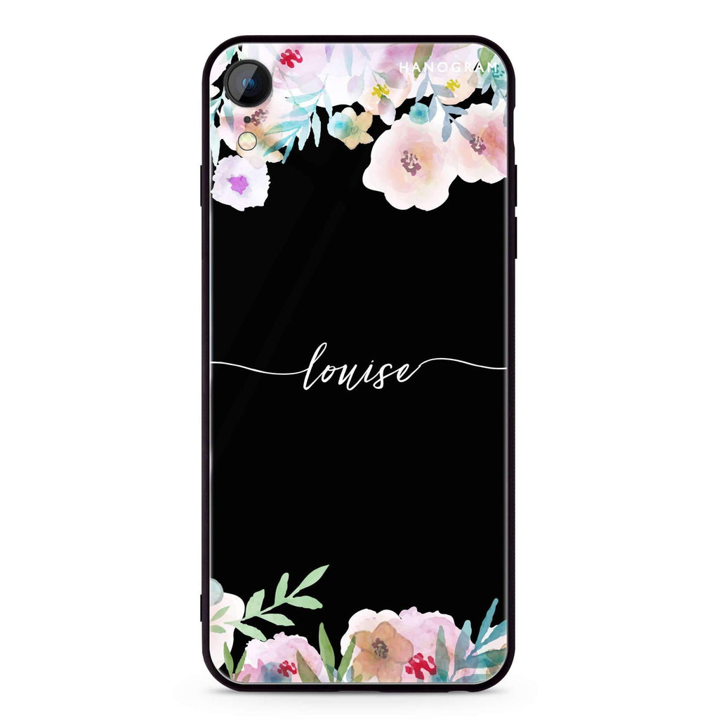 Art of Floral iPhone XR 超薄強化玻璃殻