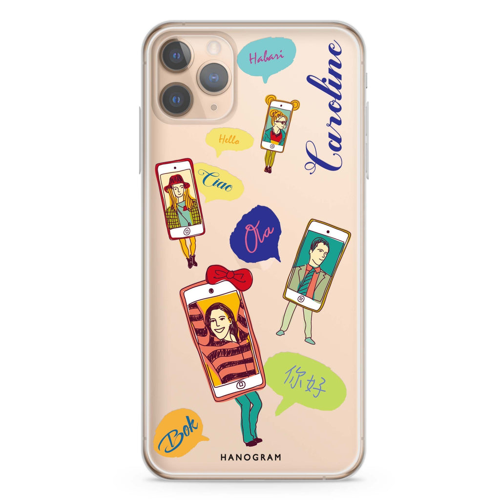 Phone Call iPhone 11 Pro 水晶透明保護殼