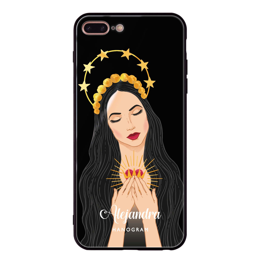 The Virgin Mary iPhone 7 Plus 超薄強化玻璃殻