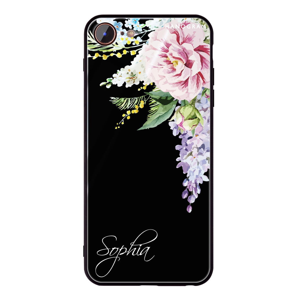 Tropical Floral II iPhone 7 超薄強化玻璃殻