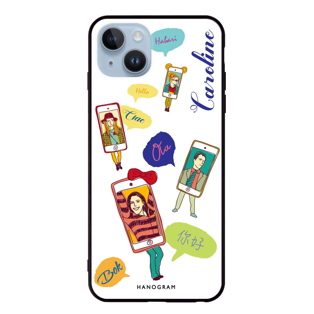 Phone Call iPhone 13 Mini 超薄強化玻璃殻