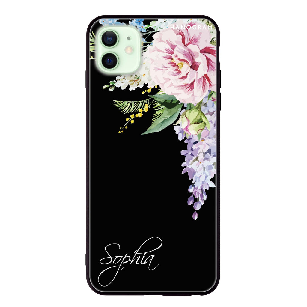 Tropical Floral II iPhone 12 超薄強化玻璃殻