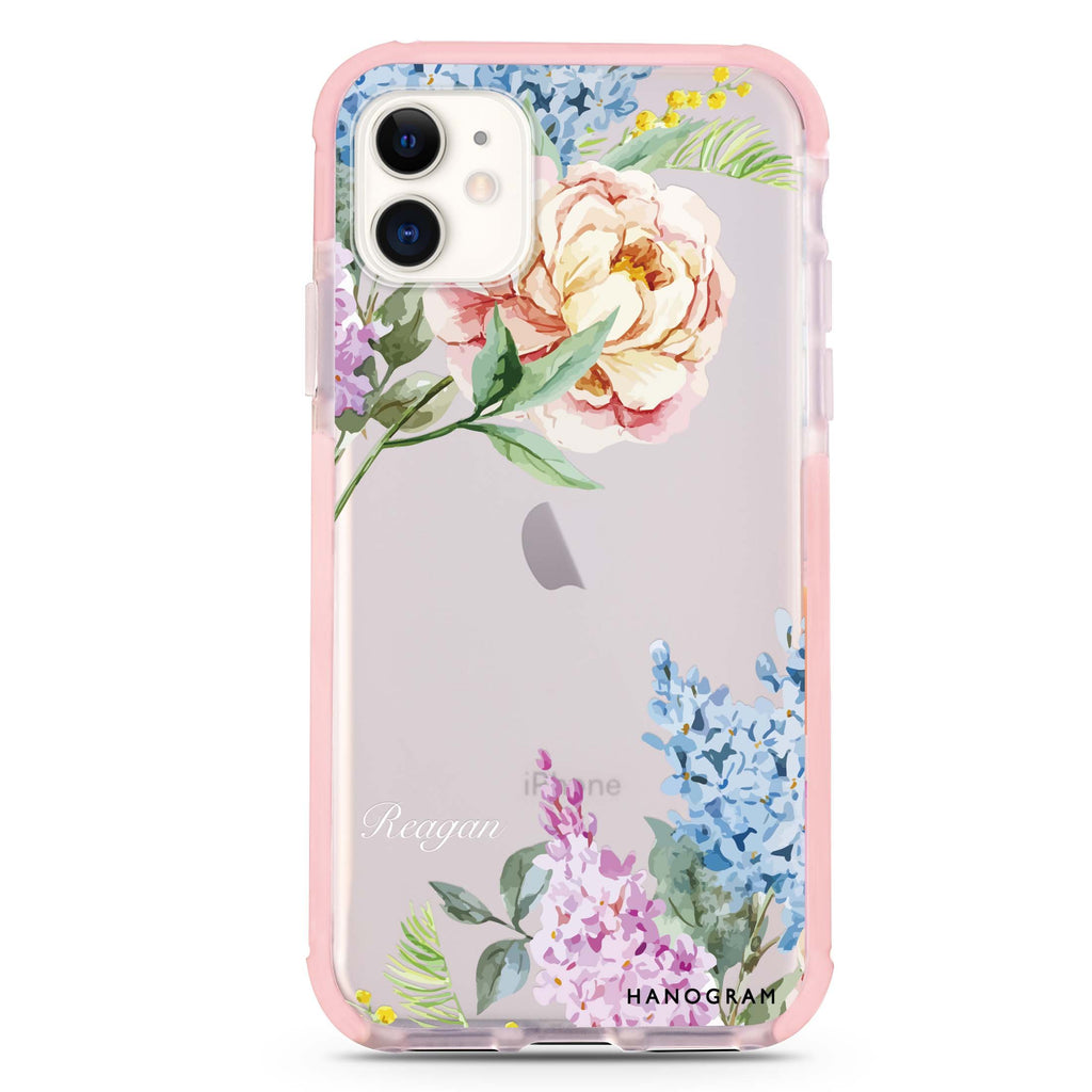 Tropical Floral iPhone 11 吸震防摔保護殼