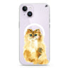 Watercolour Cat iPhone 14 Magsafe 兼容水晶透明保護殼