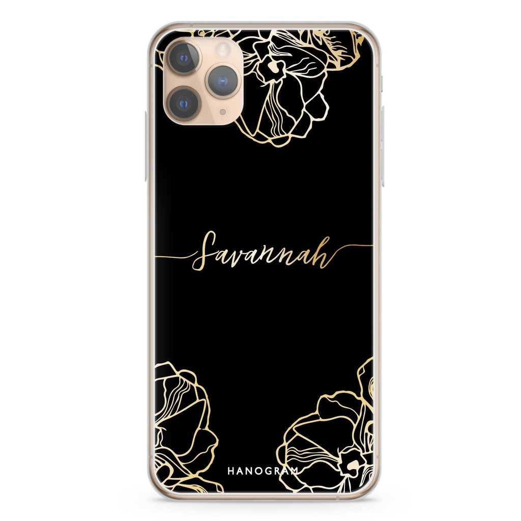 Crafts Of Floral iPhone 11 Pro Max 水晶透明保護殼