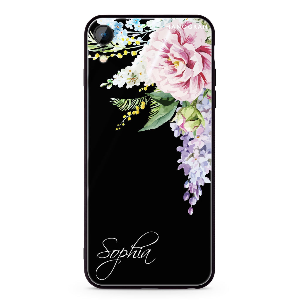 Tropical Floral II iPhone XR 超薄強化玻璃殻